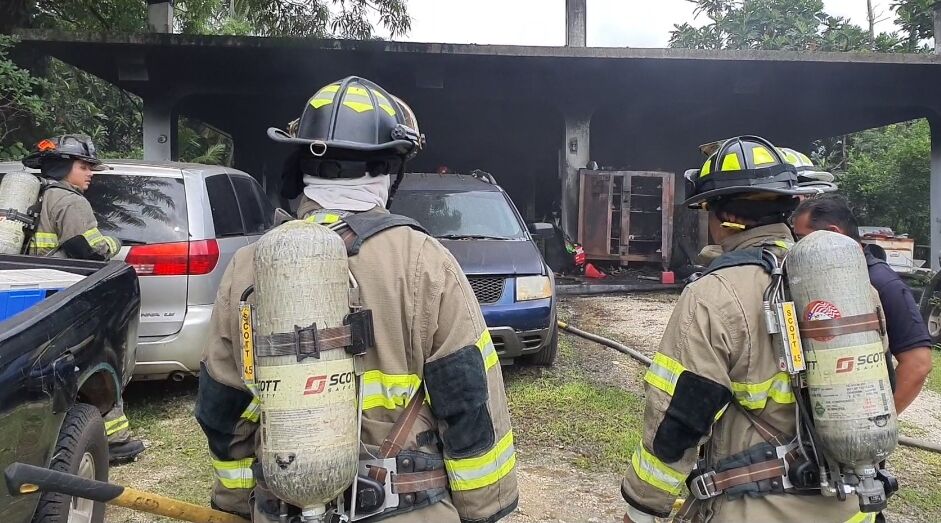 No one injured in Barrigada house fire
